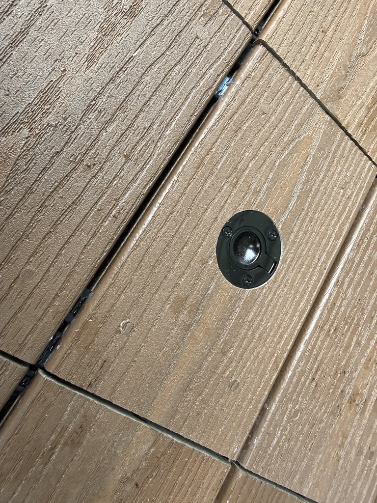 Deck pull ring router template
