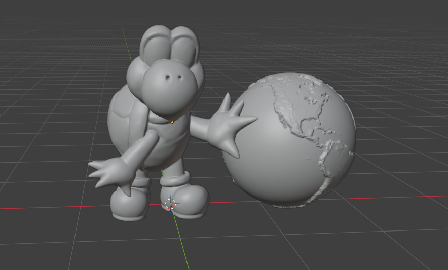 koopa with earth