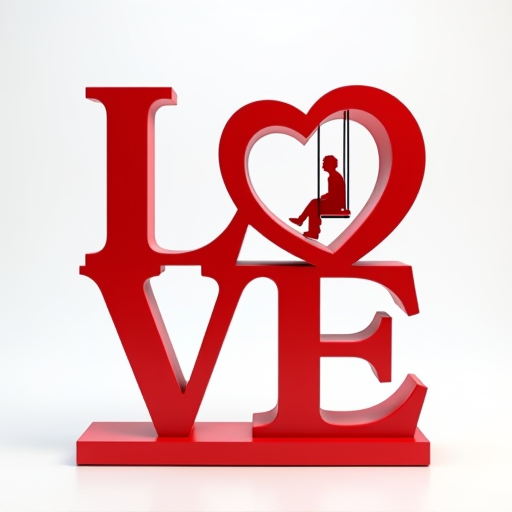 Valentine LOVE Desk Decoration