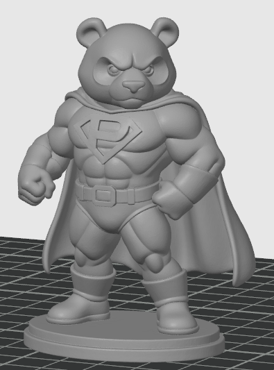 Panda superhero — miniatura 2