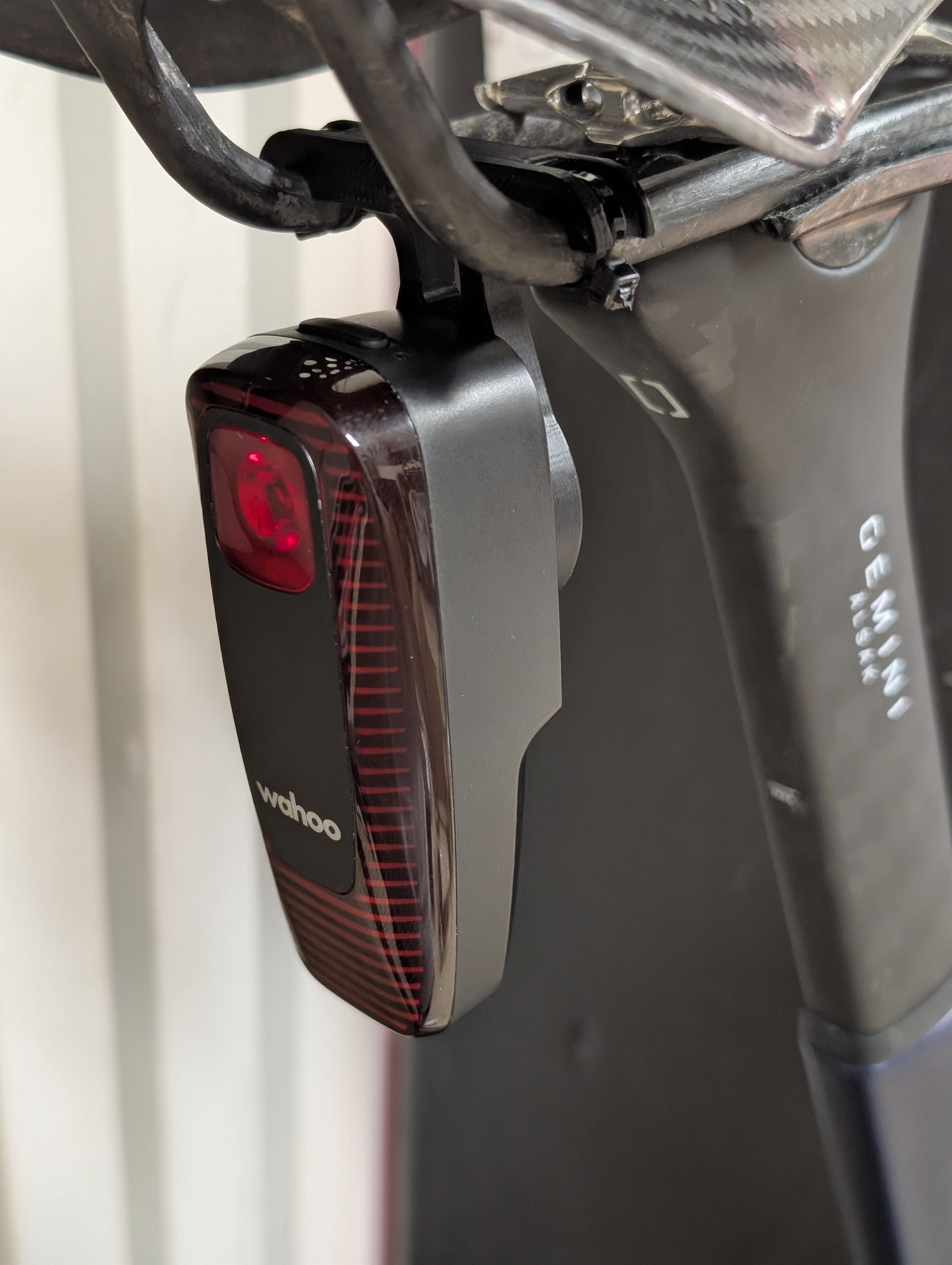 Wahoo Trackr Radar Saddle Rail Mount