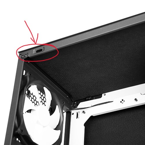 Antec P101 Side Panel Clip — miniatura 2