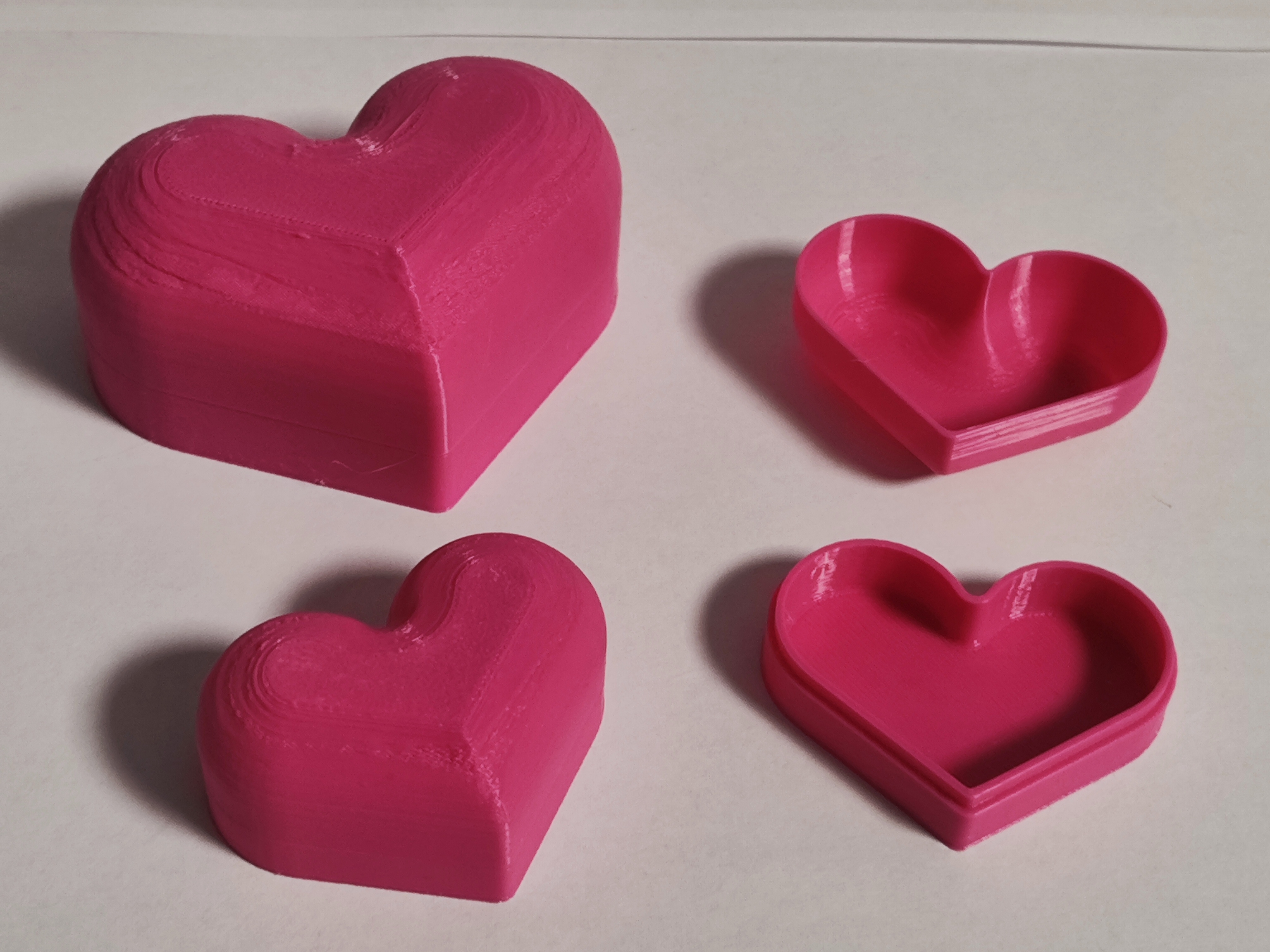 Domed Heart Gift Box | Puffy 3D Lid