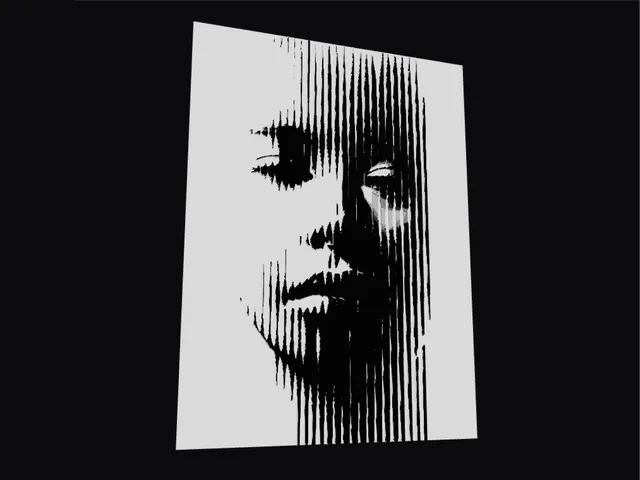 halftone face hueforge