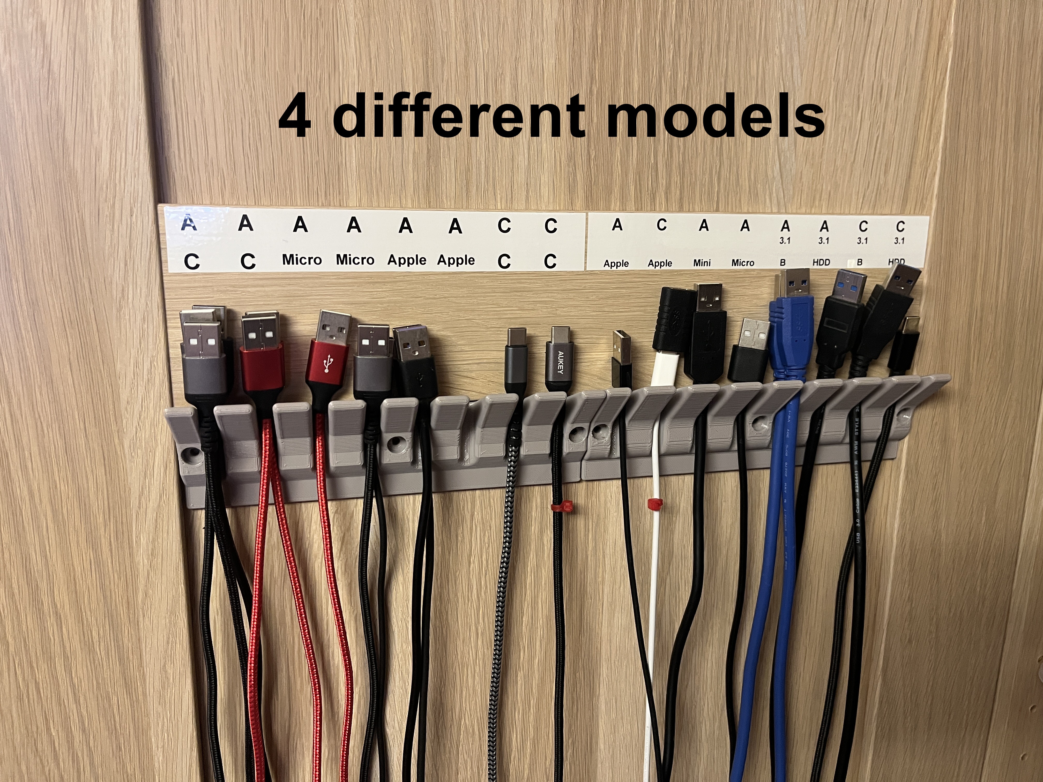 USB - Kabelhalterung für IKEA - PAX
