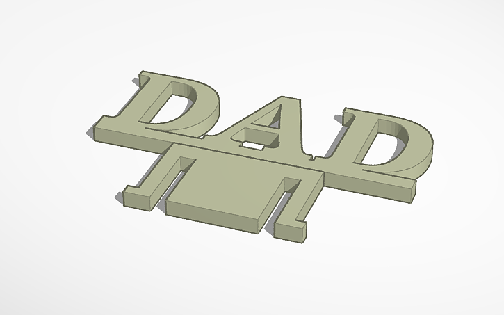 Dad Hardhat clip