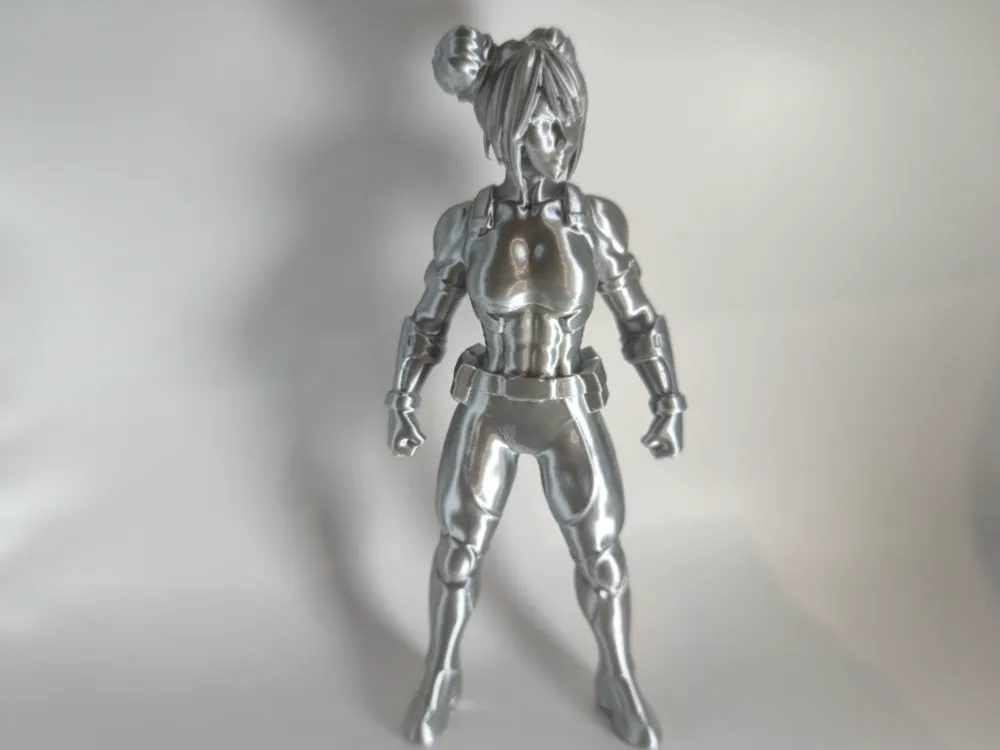 Sci-Fi Anime Girl Fighter figure