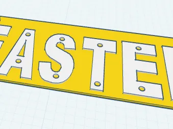 easter plate