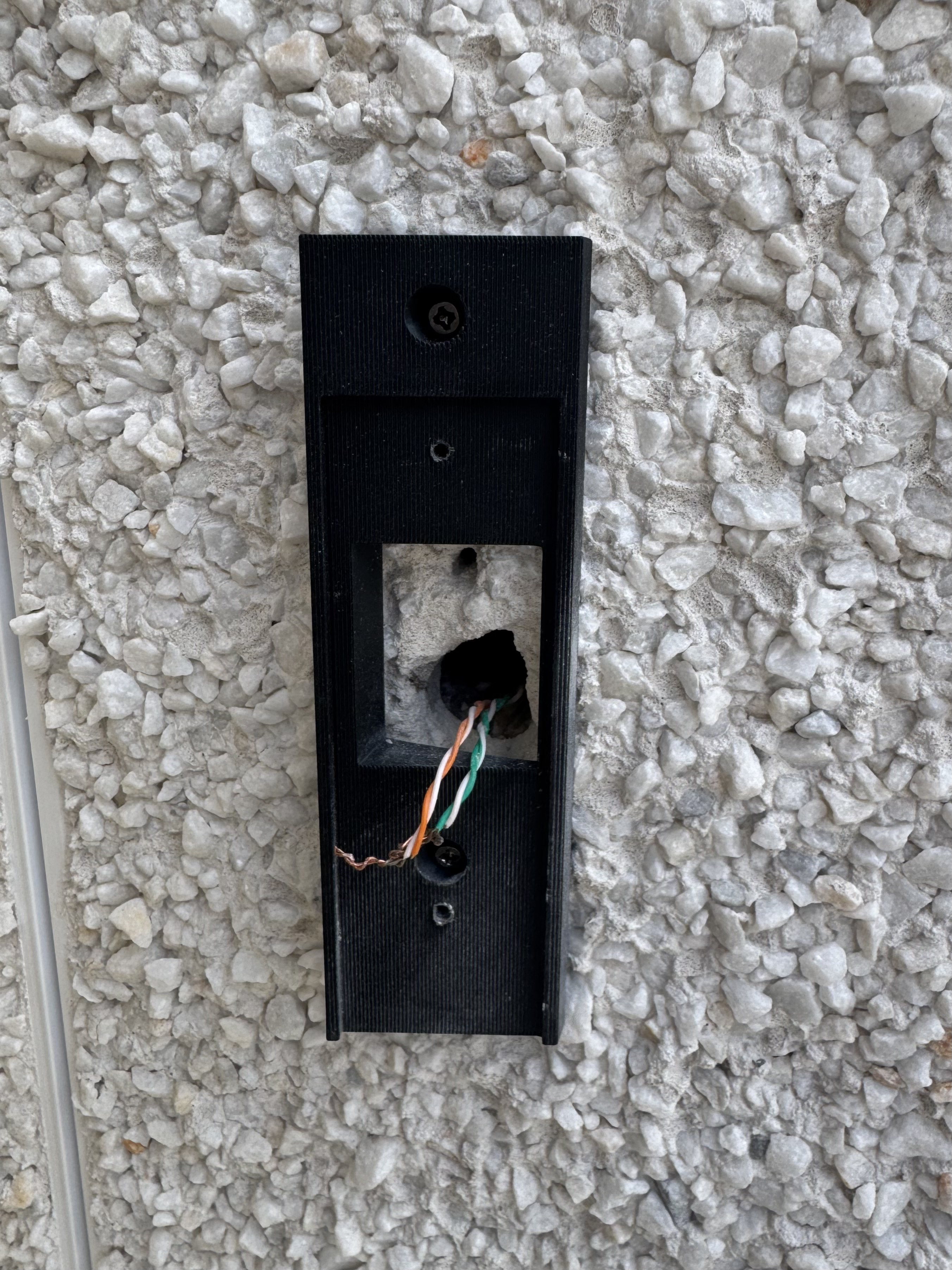 Ring Doorbell 20° Wedge mount for 2025 / Newer Gen models (Pro, Wired gen 2, Plus)