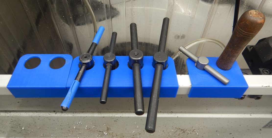 Futterschlüssel Halter Bernardo P600G Spänewand; Chuck key holder Bernardo P600G chip wall;