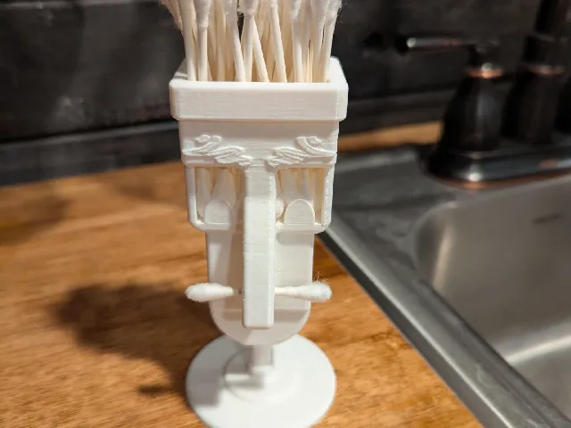 Q-tips or Cotton Swab Holder
