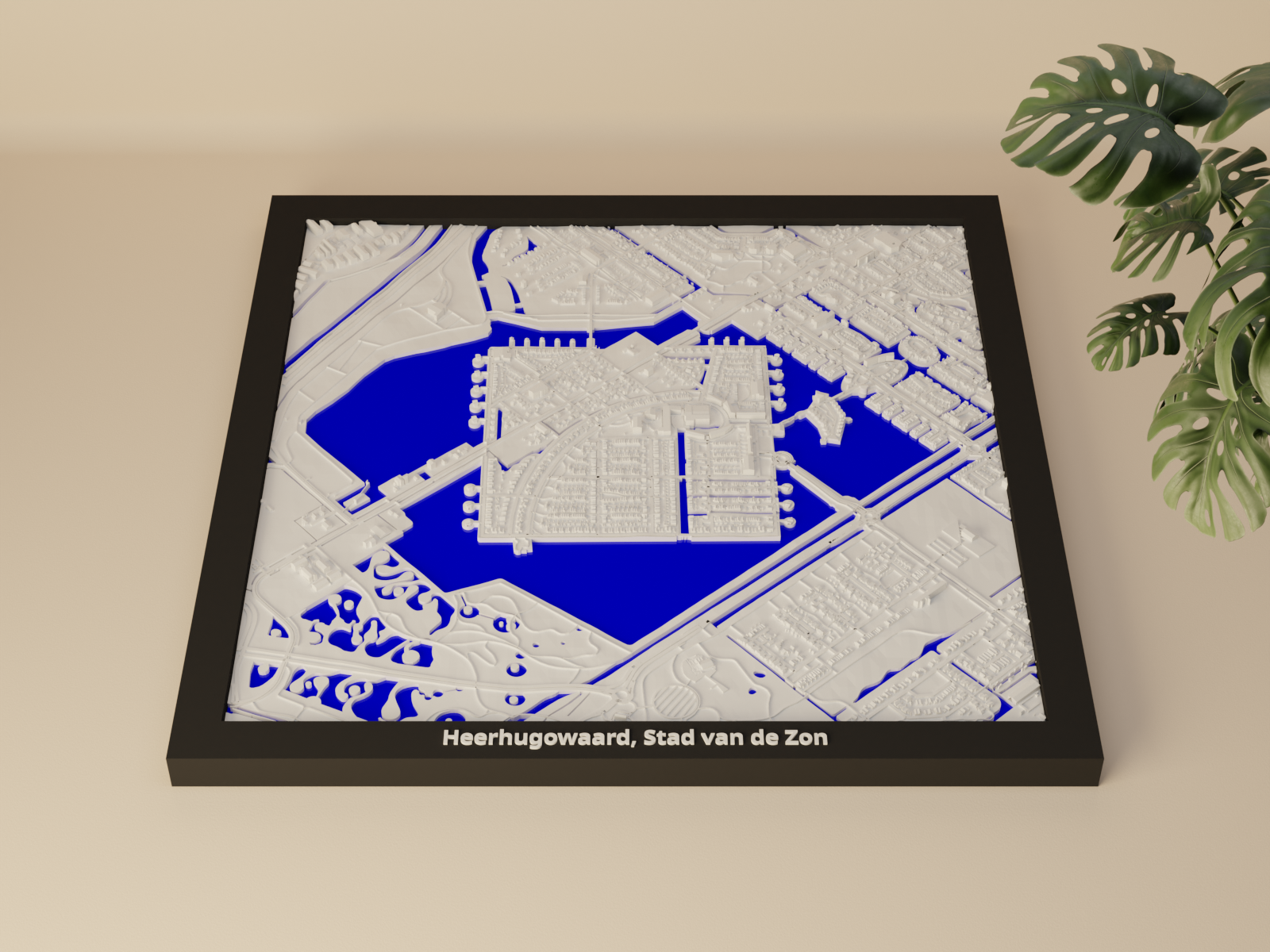 Heerhugowaard, Stad van de Zon, Netherlands - 3D Miniature