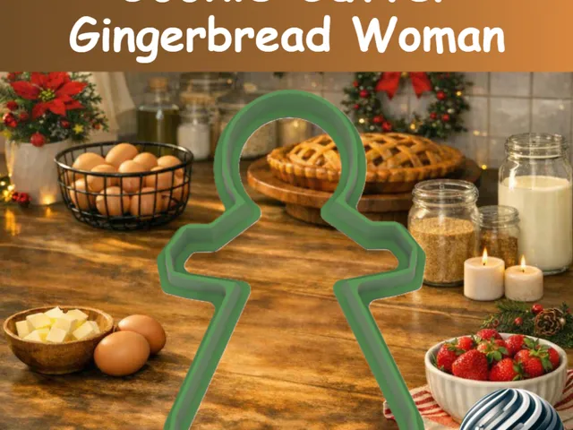 Baking - Cookie Cutter - Gingerbread Woman