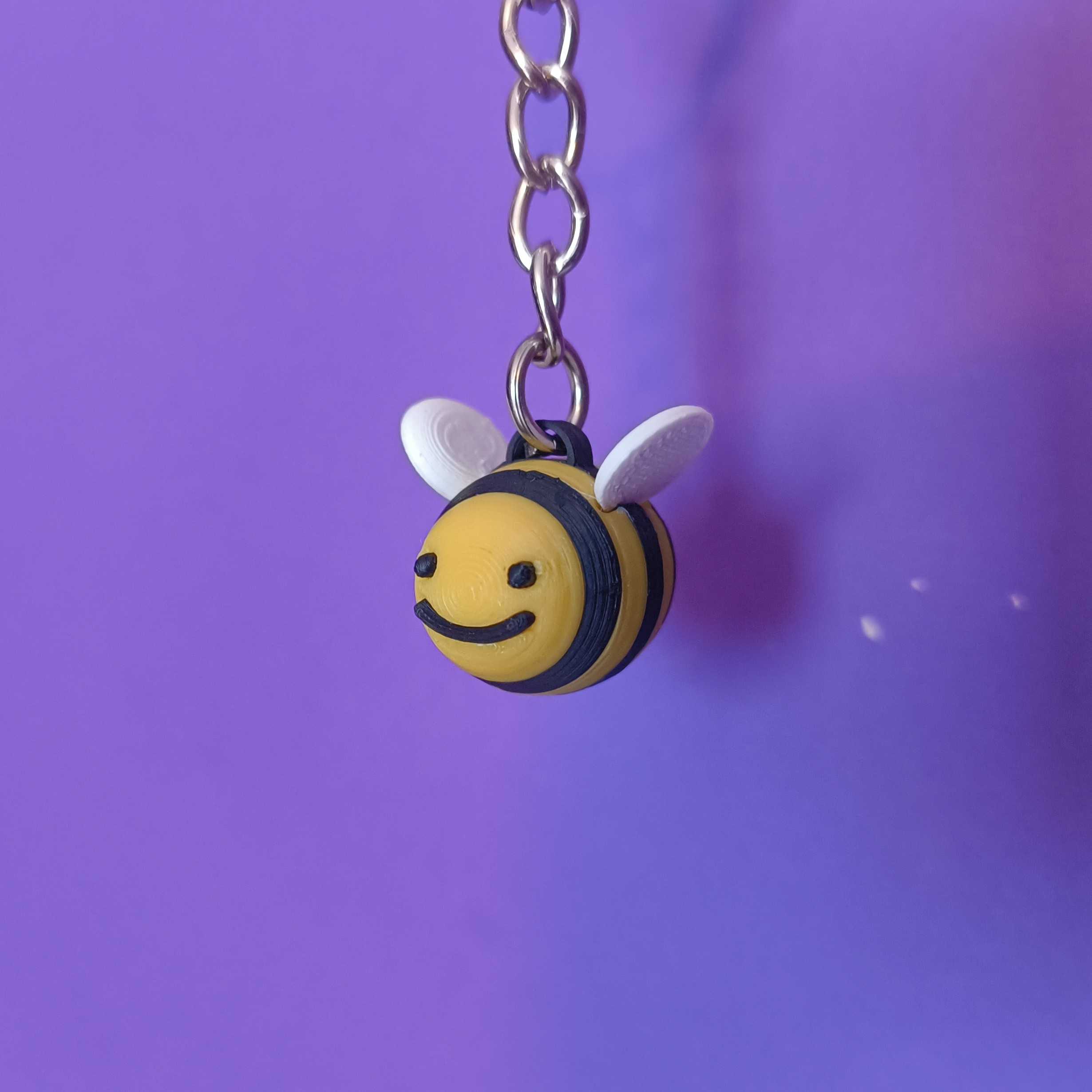 Cute Bee Keyring (No MMU/AMS/Equivalent needed)