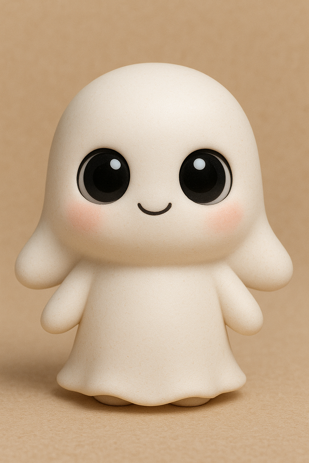 Cute big-eyed toy ghost figure