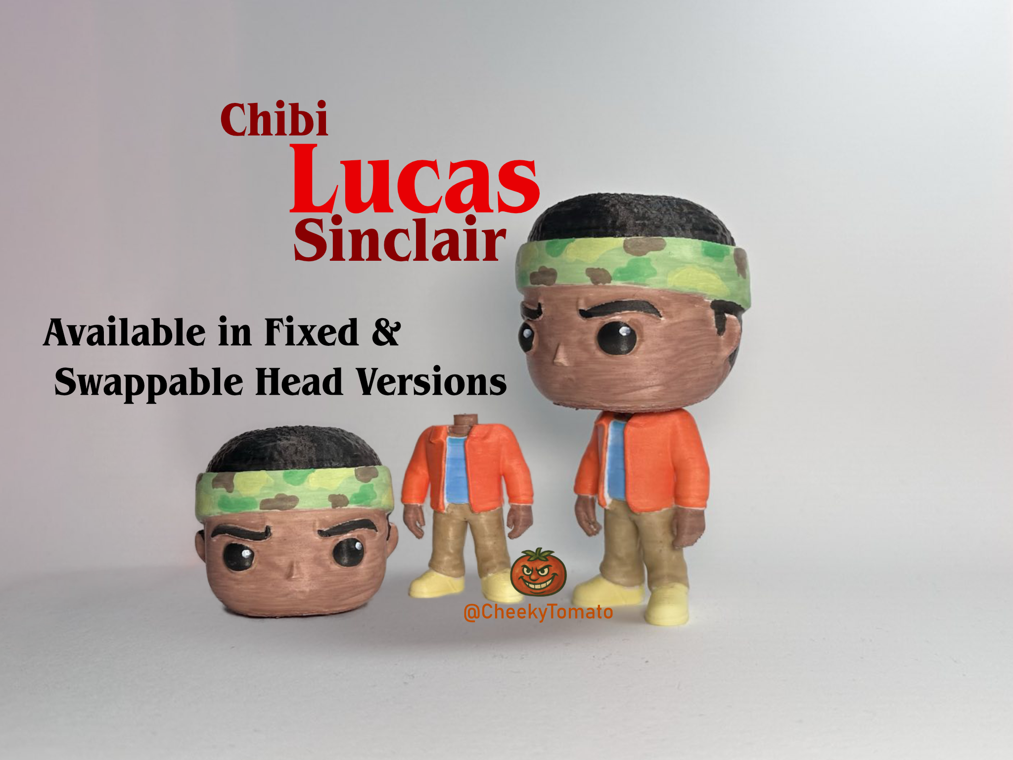 Chibi Lucas – Stranger Things DeskBuddy Figurine