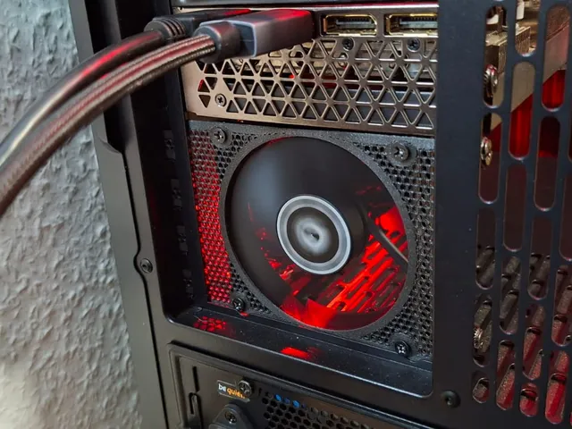 Fan Shroud PCI Slot Cover for 80 mm Fan