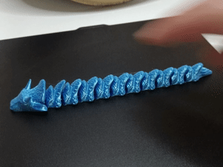 Ornate Gothic Dragon-articulated