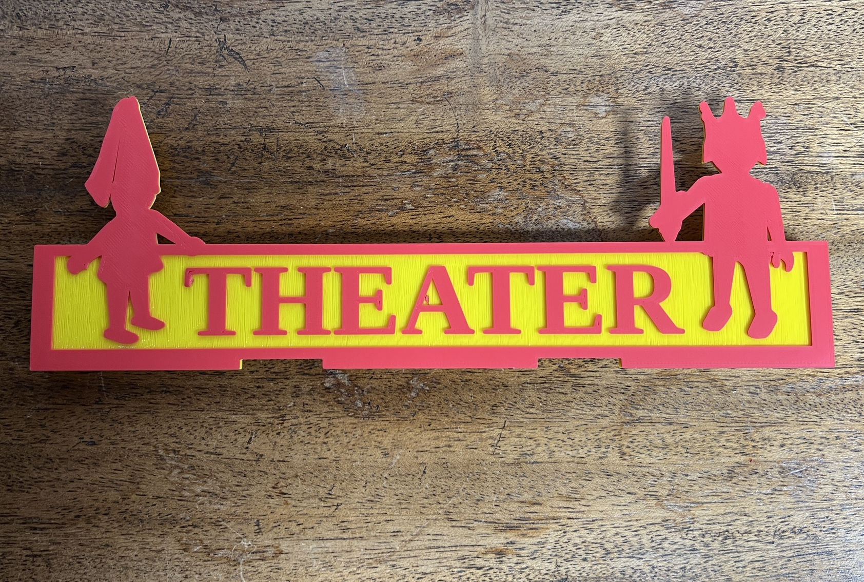 Playmobil Western house theatre billboard