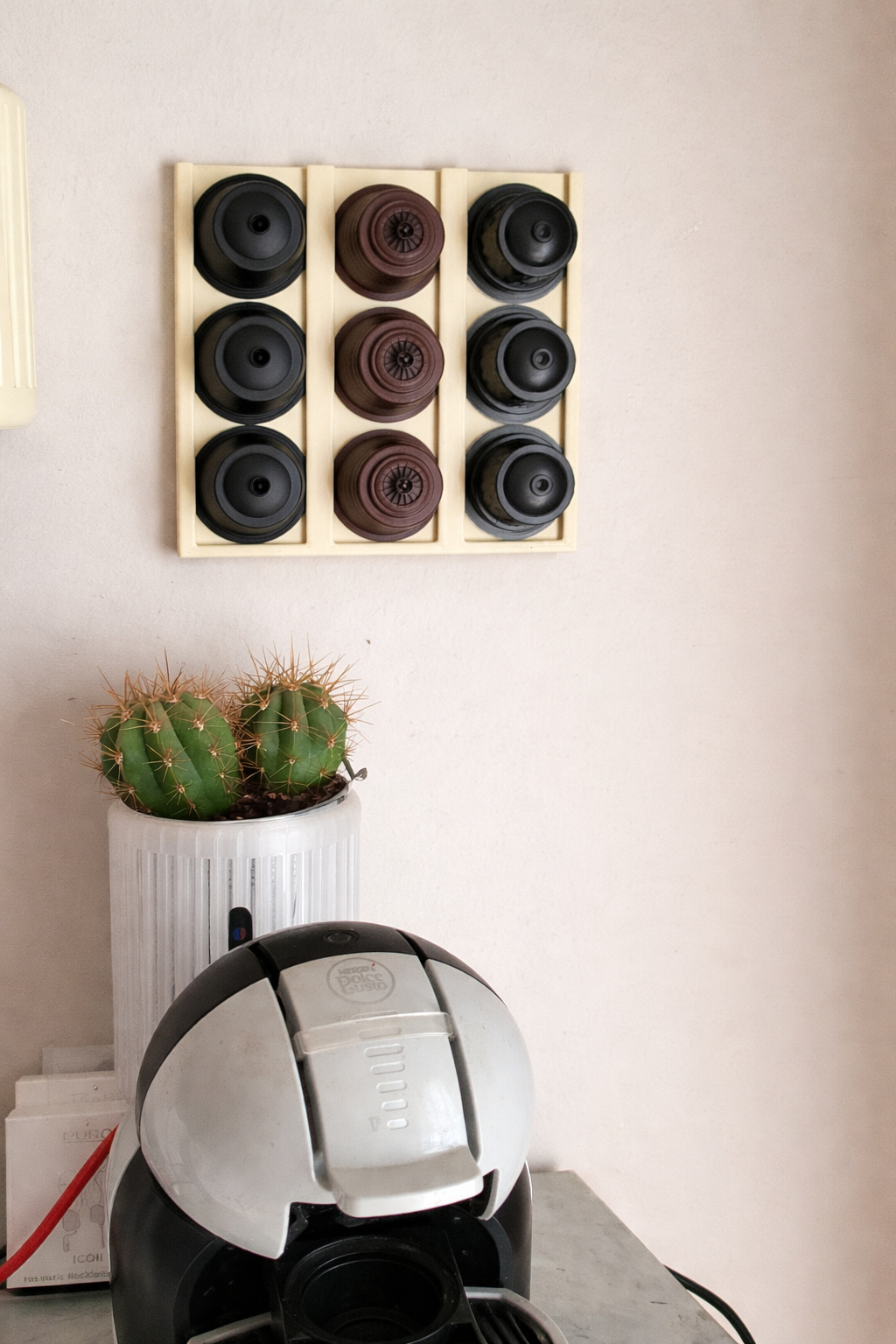 Wall-Mounted Dolce Gusto Capsule Holder (9 Pods)