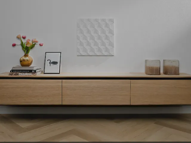 Parametric Diamond Relief - Geometric Prism Wall Art