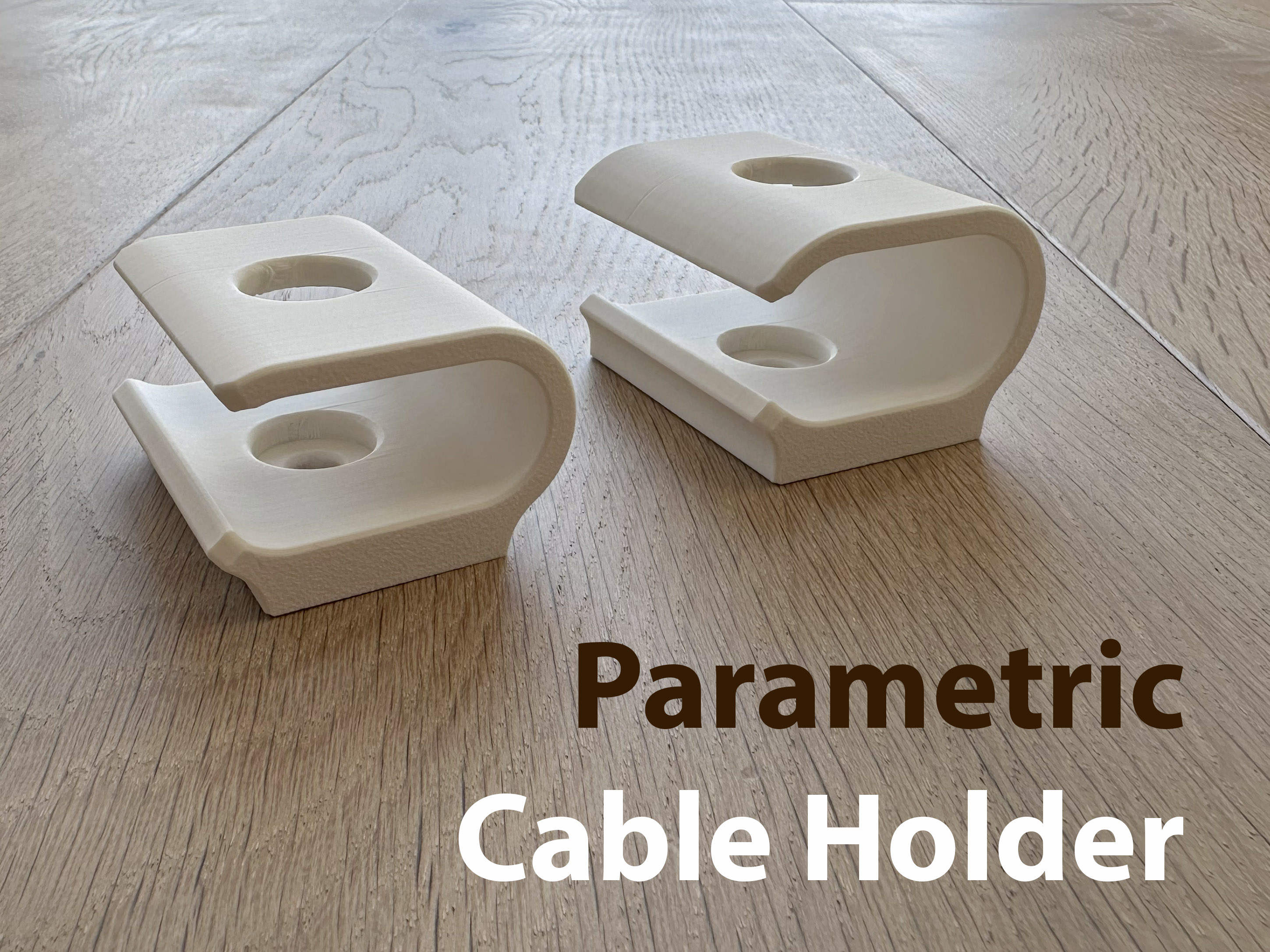 Parametric Cable Holder for Strut Channel