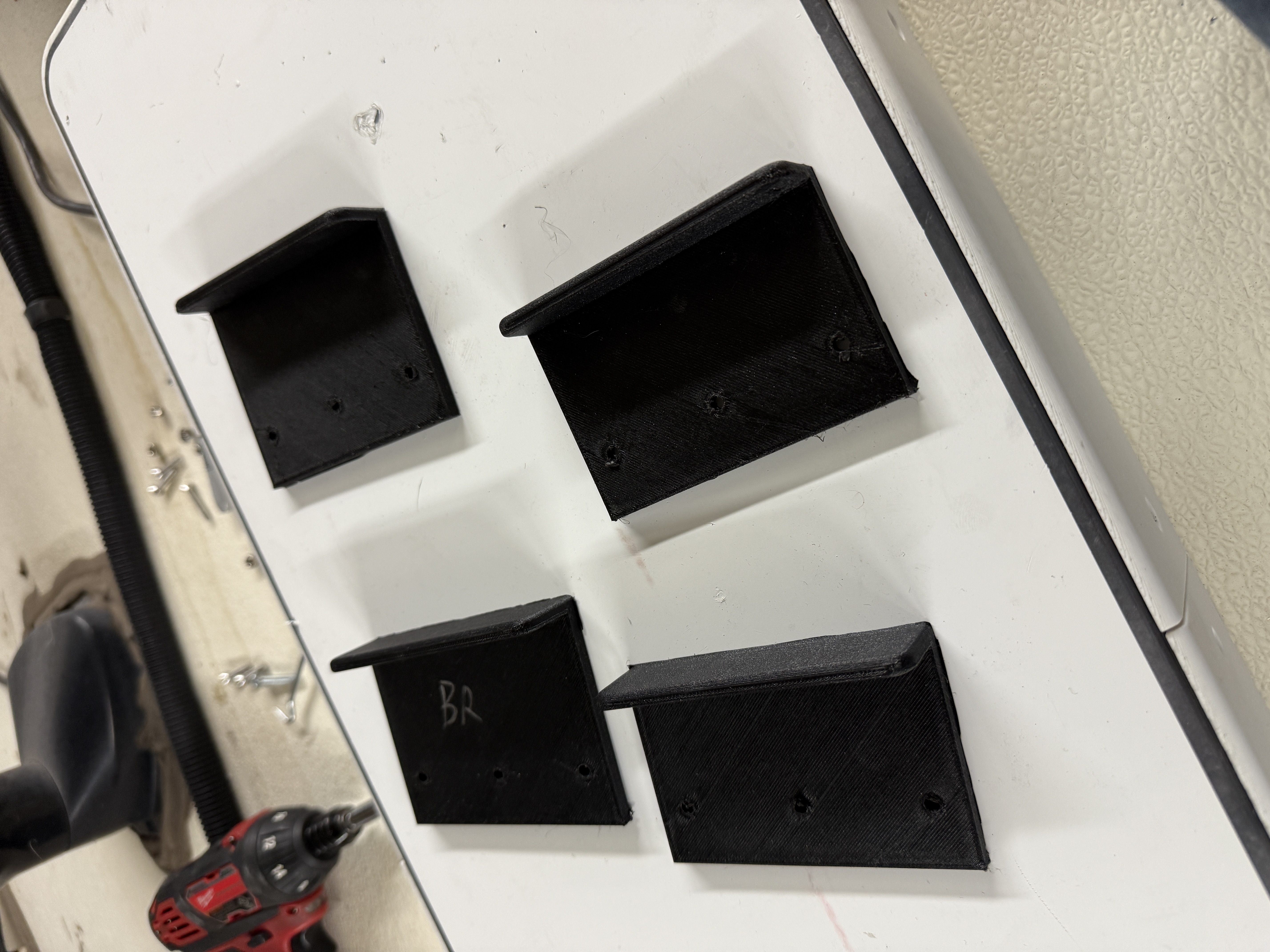 Starlink Hold Down Brackets for Everlanders Starlink Mount