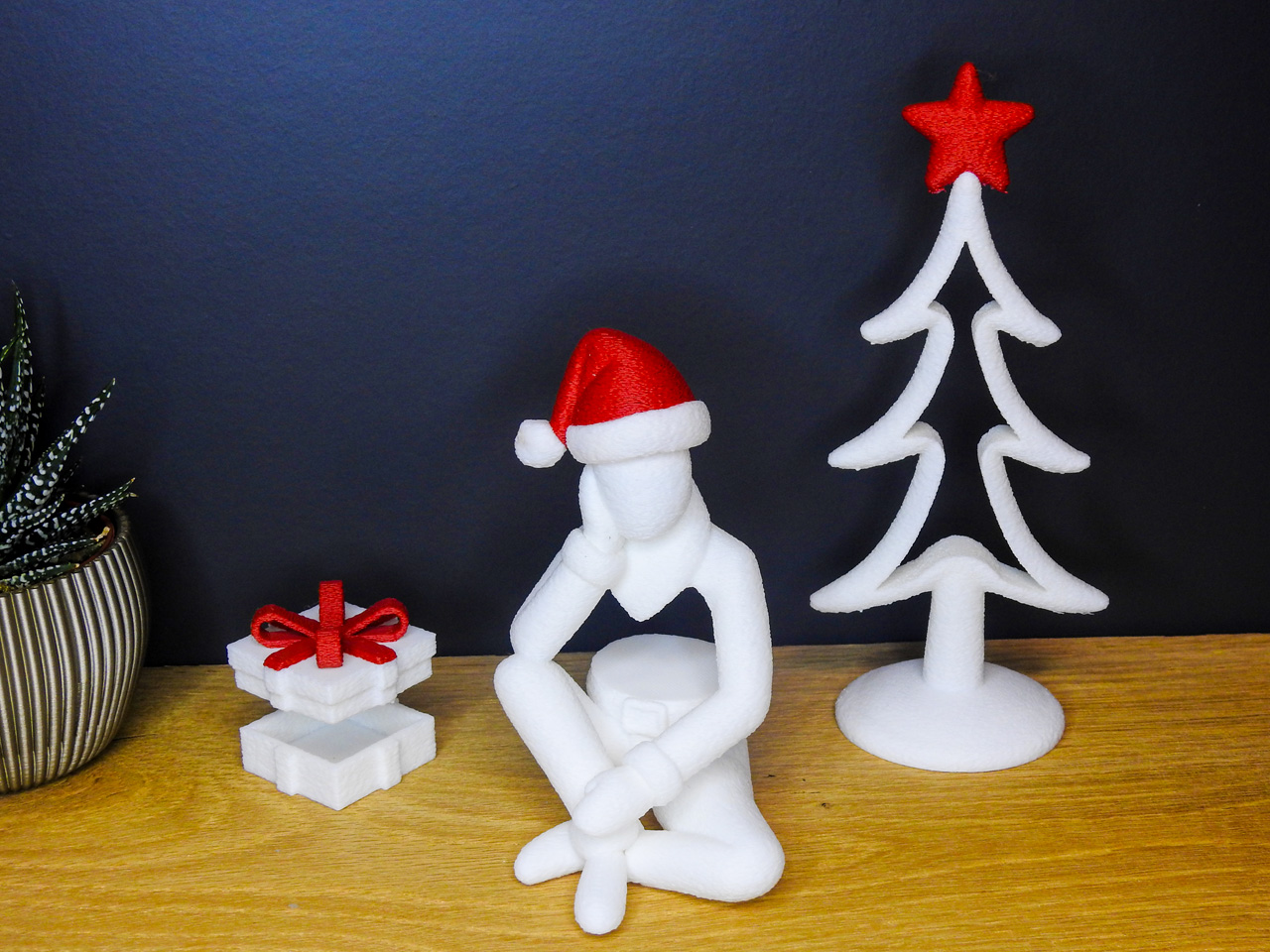 Xmas hollow figure set