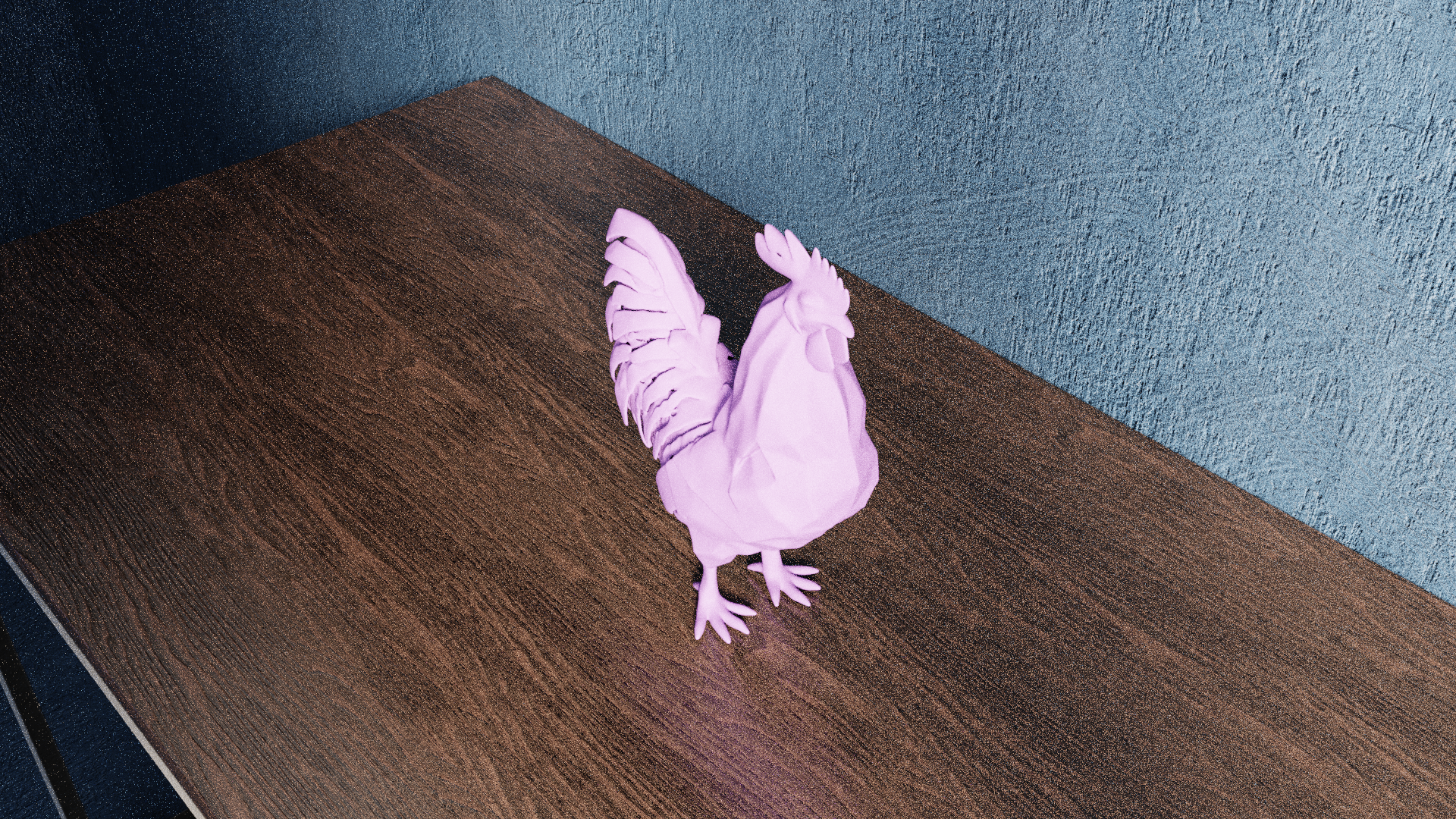 Low Poly Rooster — miniatura 7