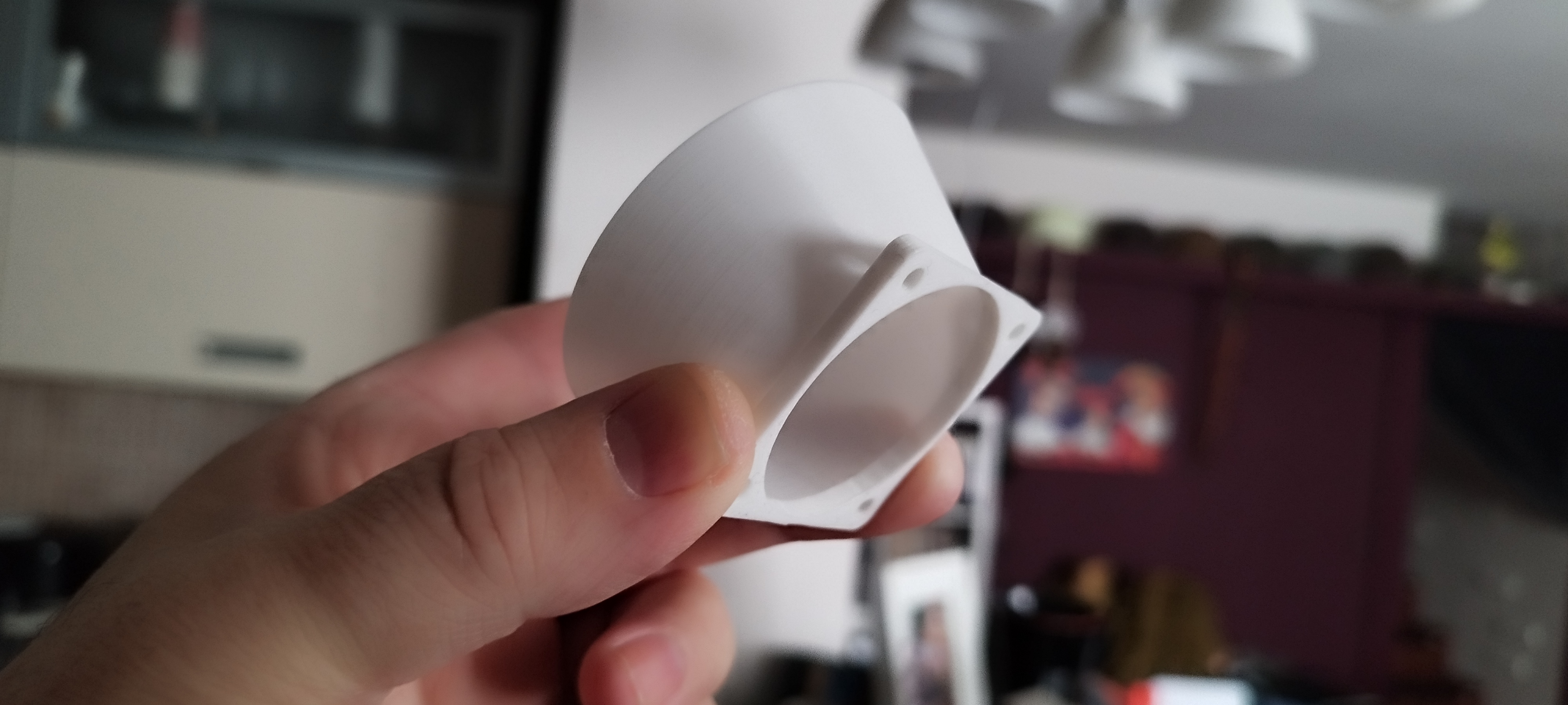 Bitaxe 40mm, Warm air circulation prevention.