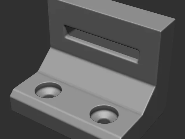 PC Tower Computer Desk Strap Mount (version 1)