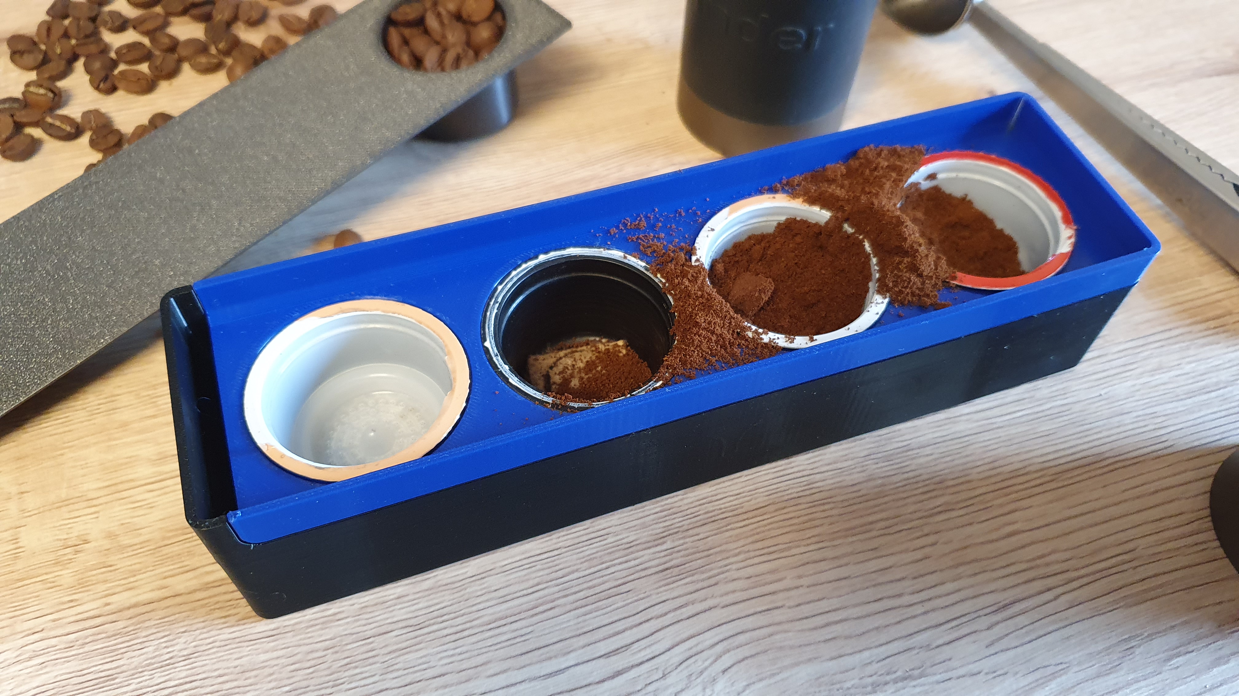 coffee capsules refilling tray for K-fee, Aldi, Tchibo, ...