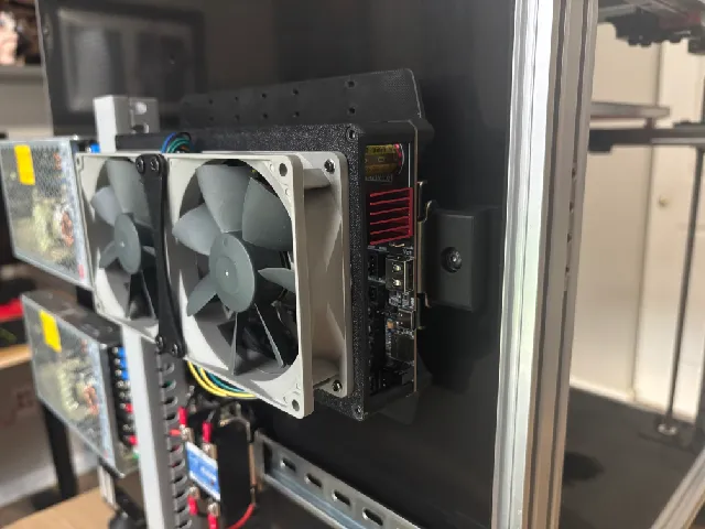 BTT Kraken Din Backplate & 92mm Fans