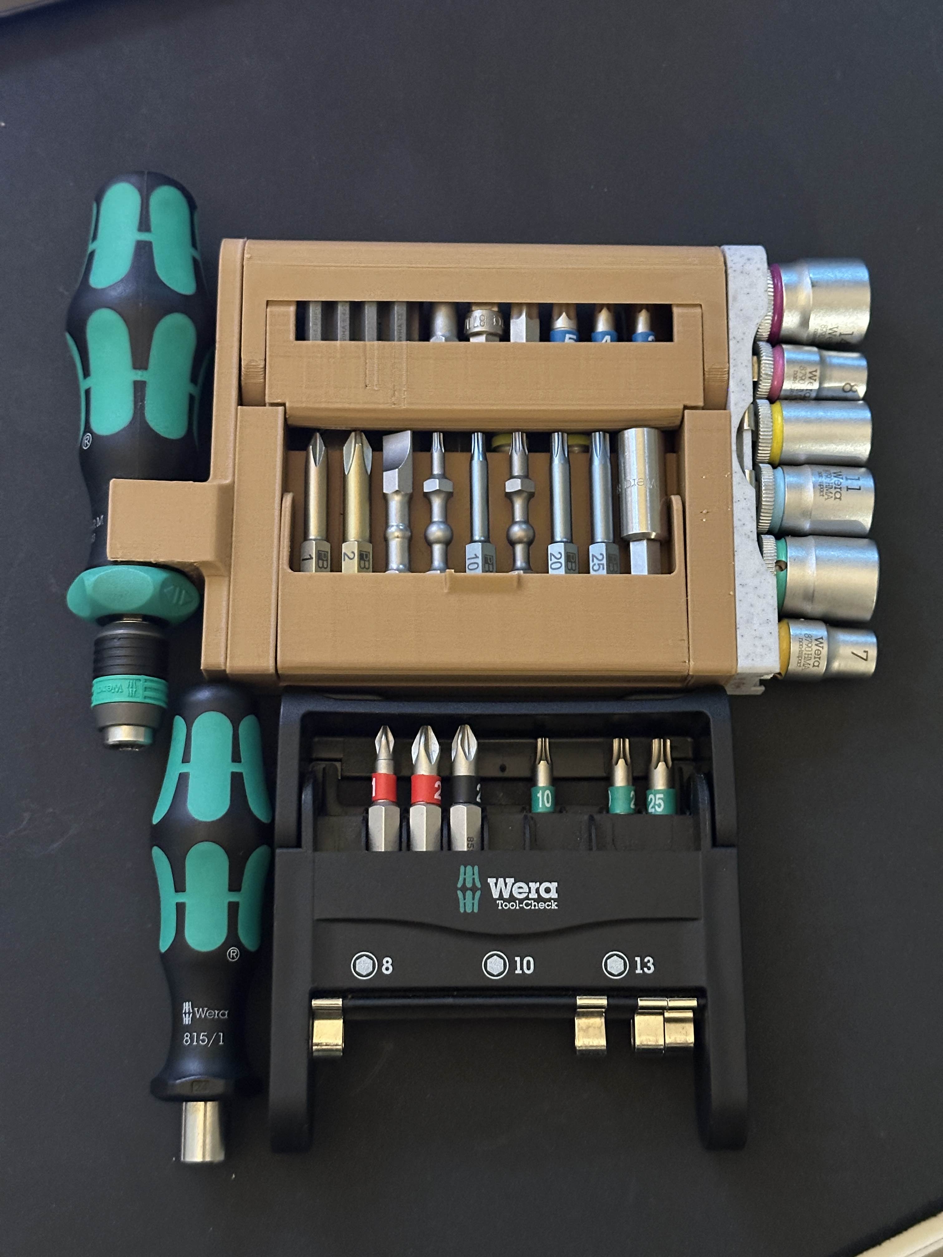 Wera Tool Check Clone - 24x bits | 6x Sockets | 1x 838 RA-R M