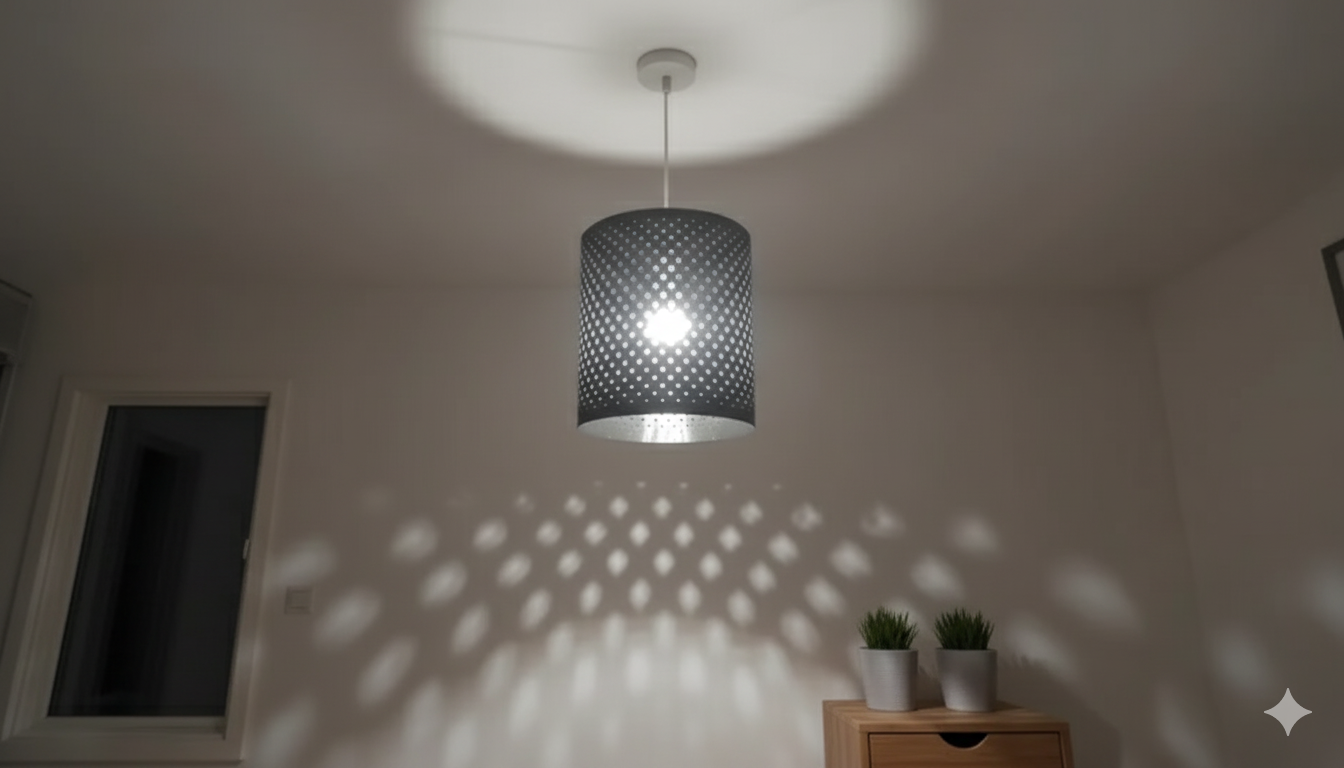 Easy Mount, Fast Print: The Diamond Lamp Shade for BC Sockets