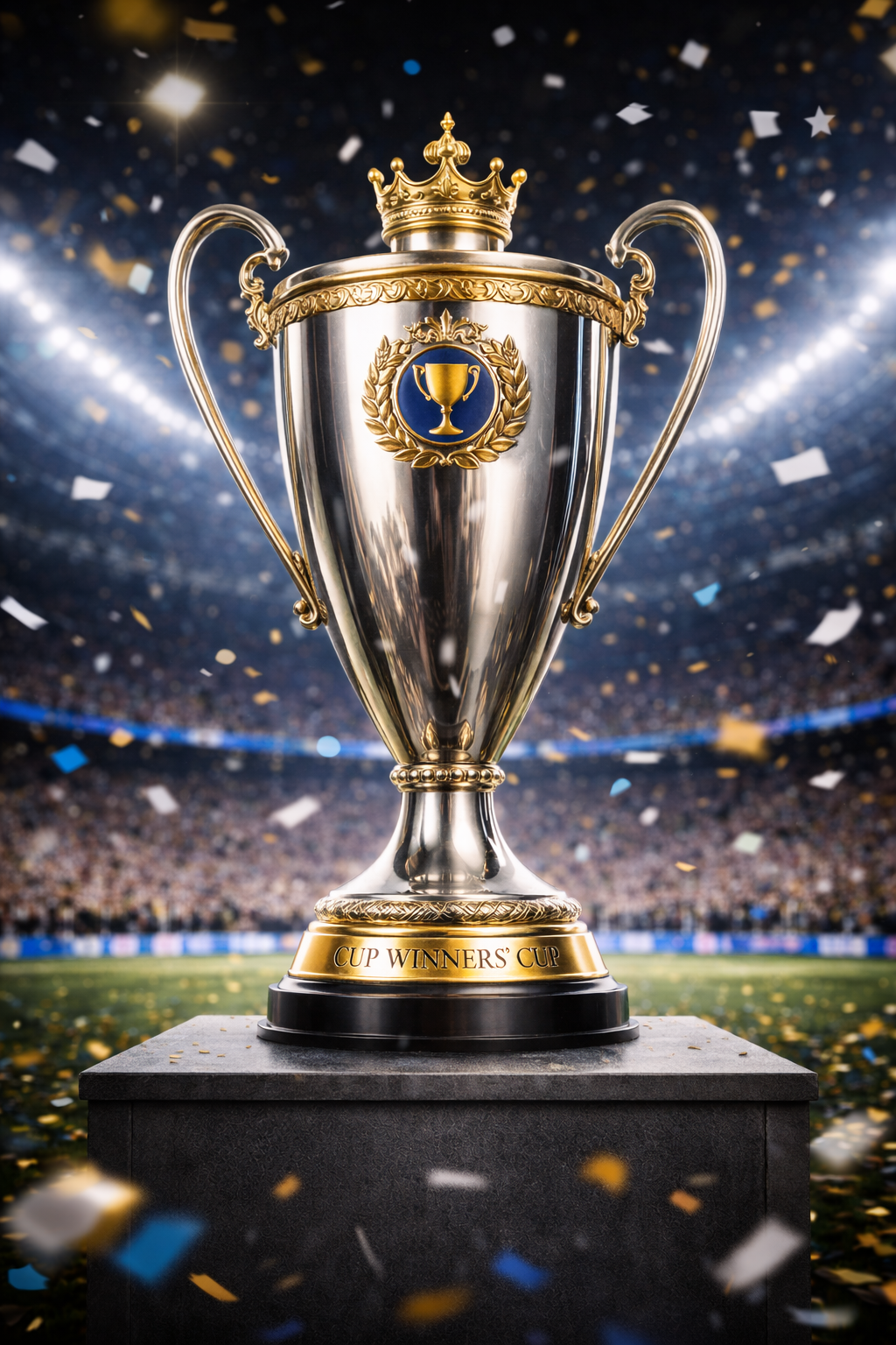 Trophy Cup inspired by one of major football competitions