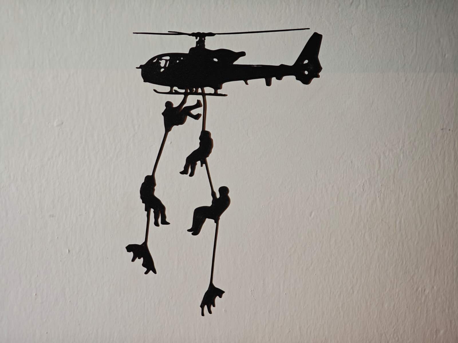 Helicopter Shadow Soldiers