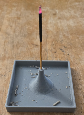 Incense Holder Square Upright