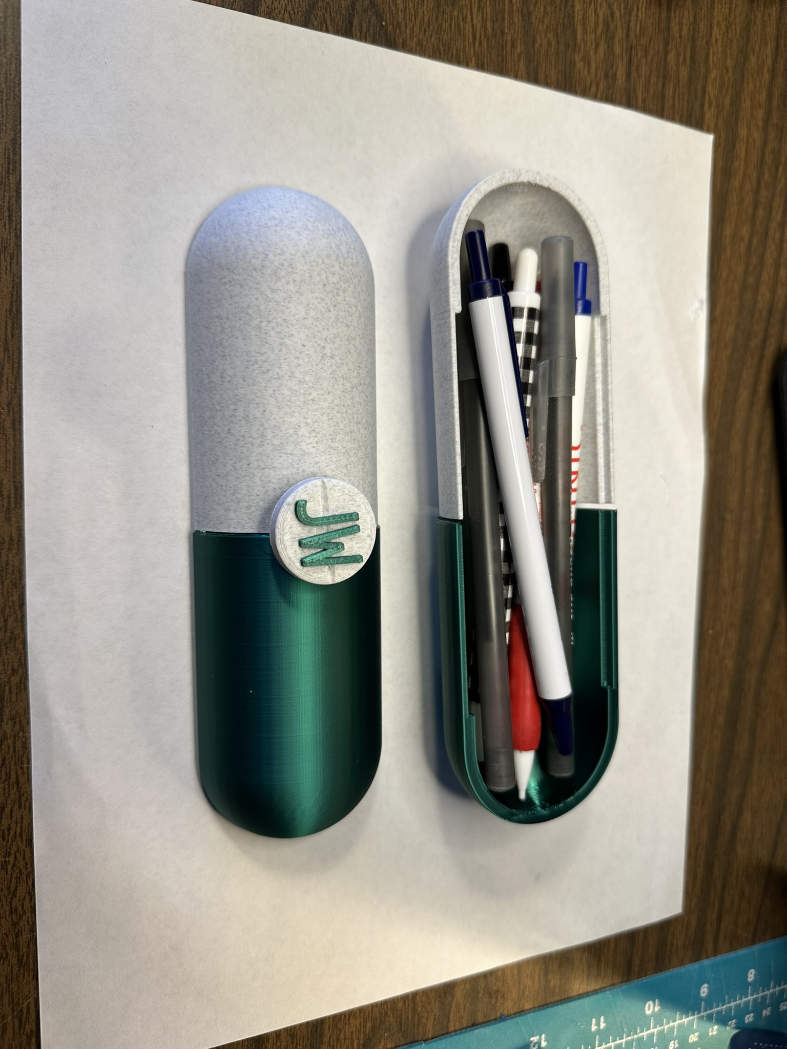 Rx Capsule Pen / Pencil Box