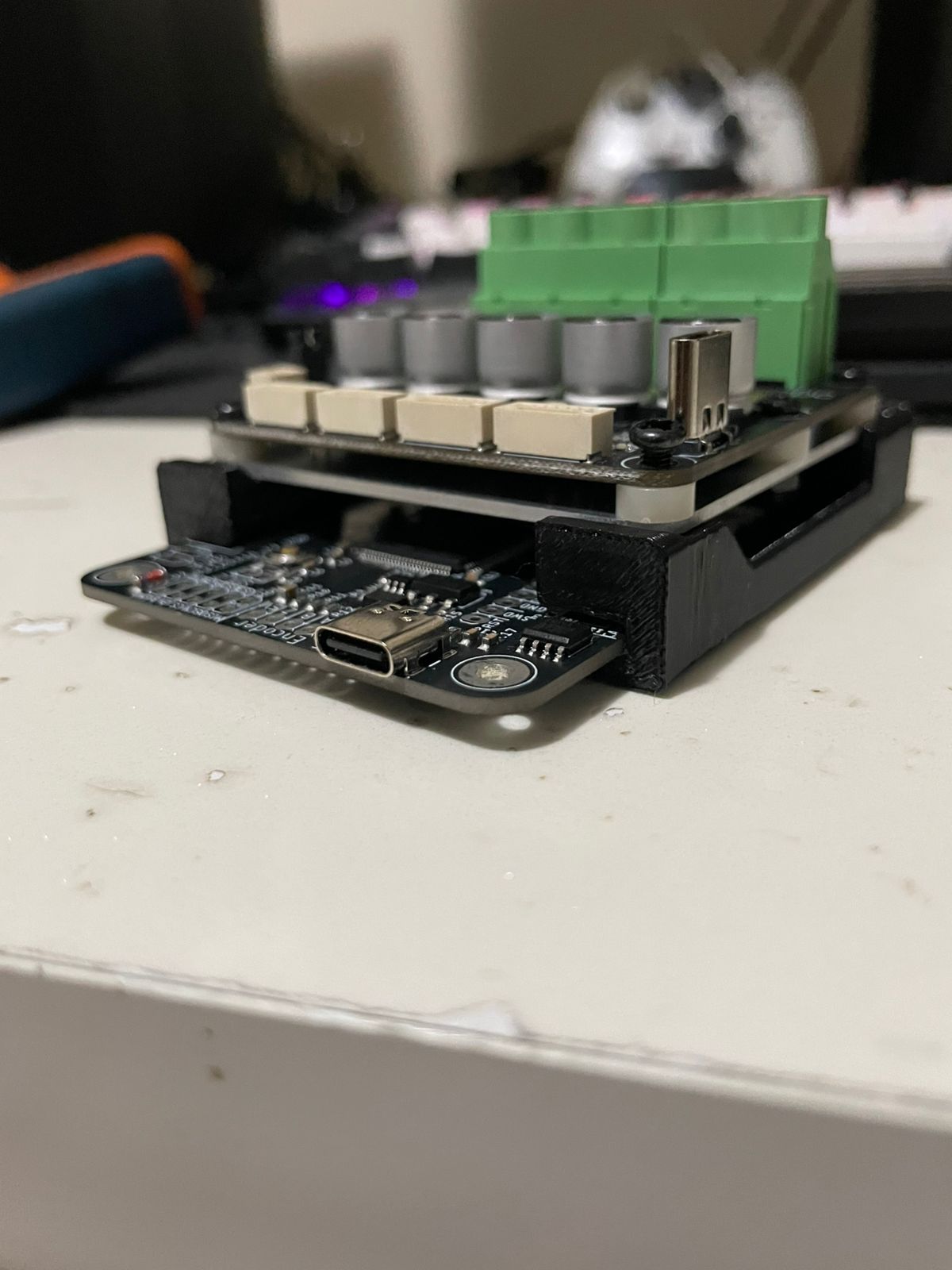 OpenFFBoard + ODESC / MKS Mini / Odrive-s Integrated Mount