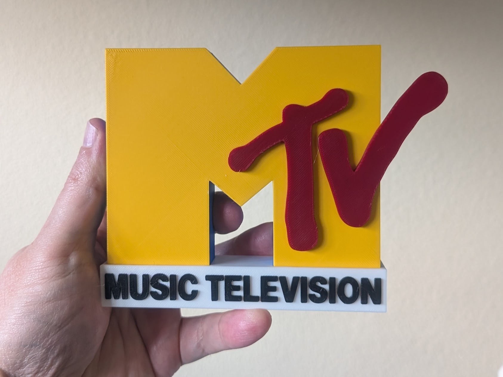 3D MTV Logo