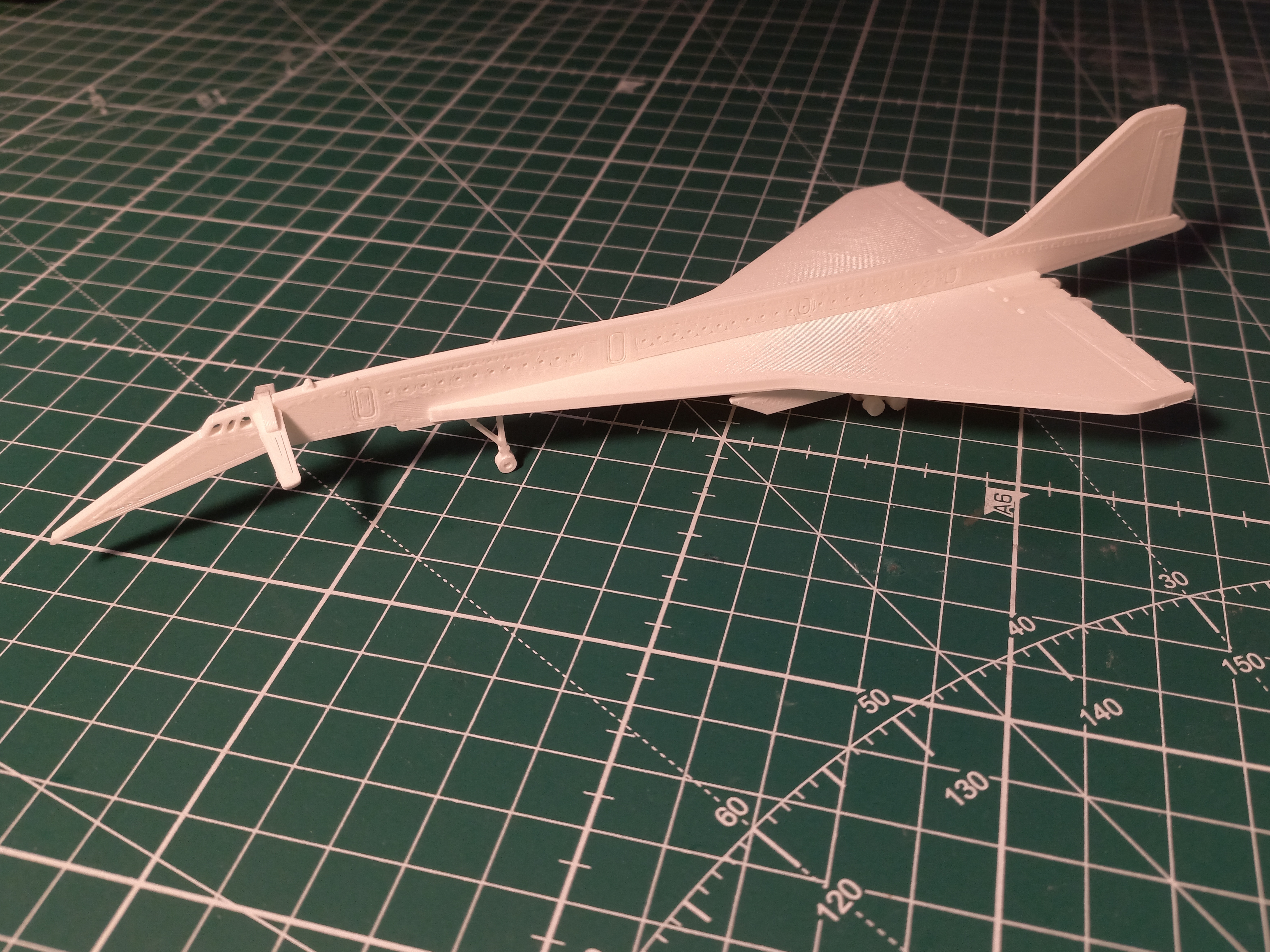 Tupolev Tu-144 Kit Card