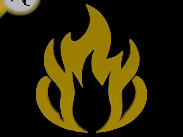 Simple Flame Symbol - 2D Art