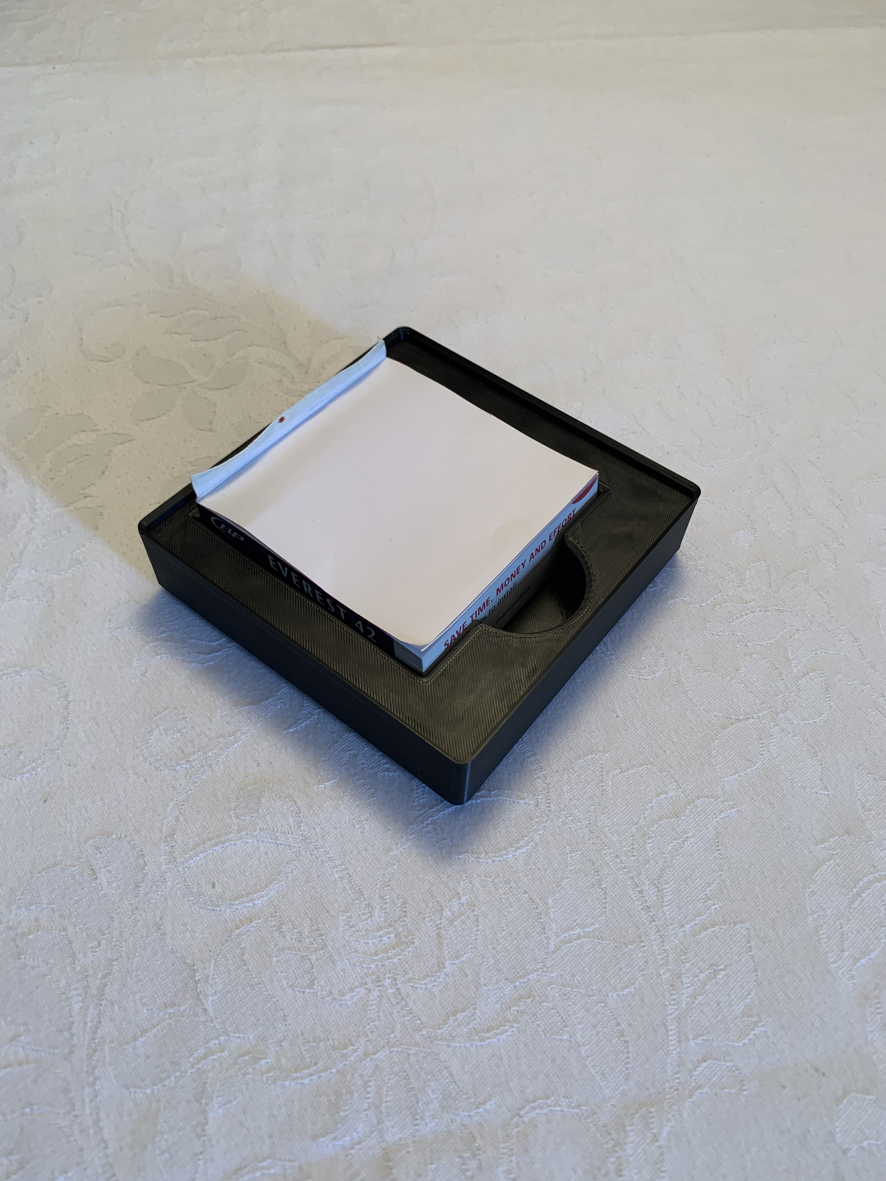 Miniatura 2 do modelo 3D Gridfinity 3.5" Post-It Note Stack Holder