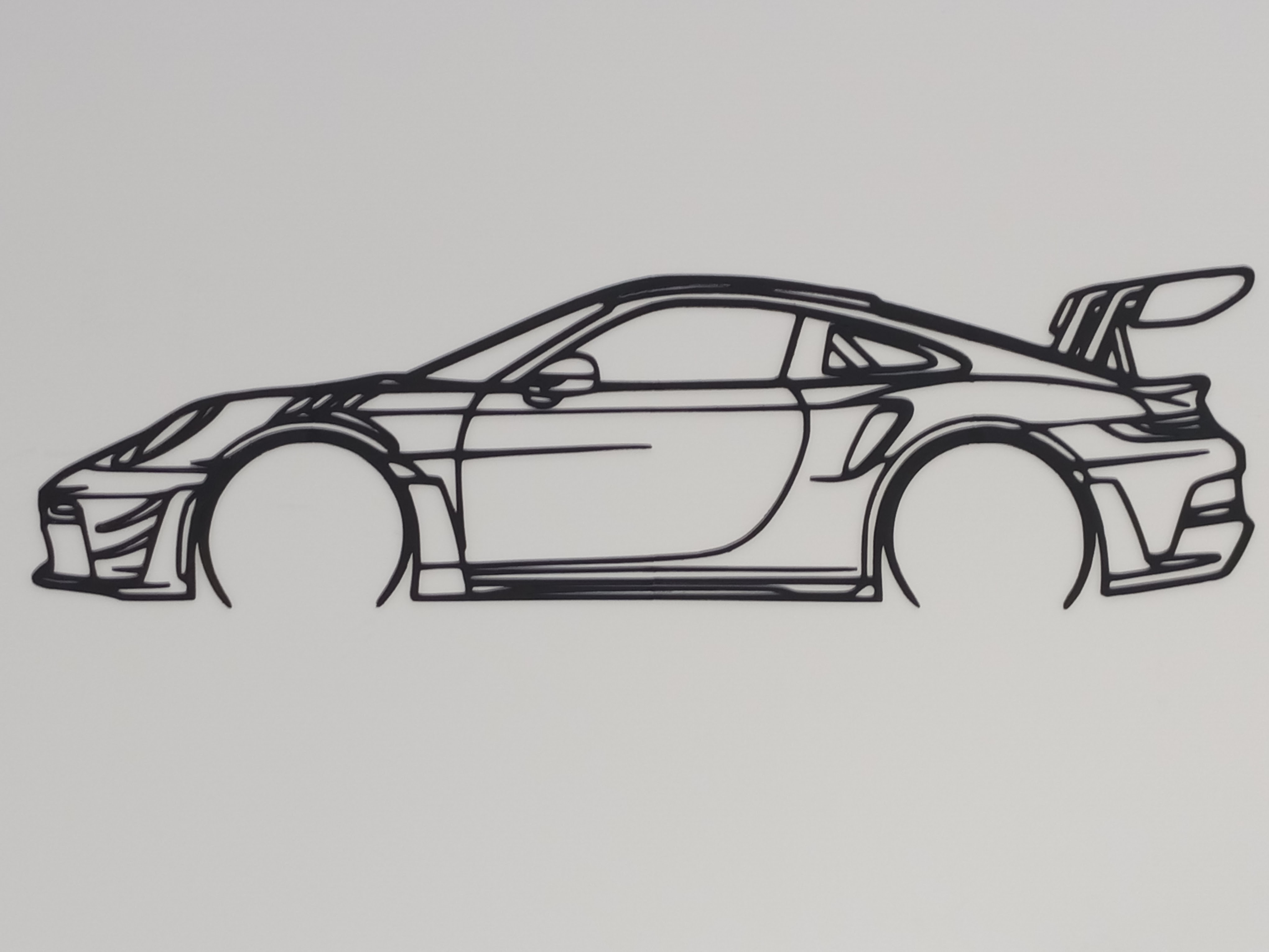 Porsche 911 GT3 RS Bodykit Wall Art