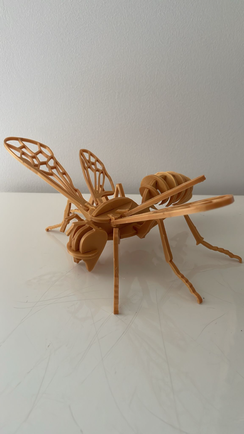 Bee 3D puzzle Kit Card