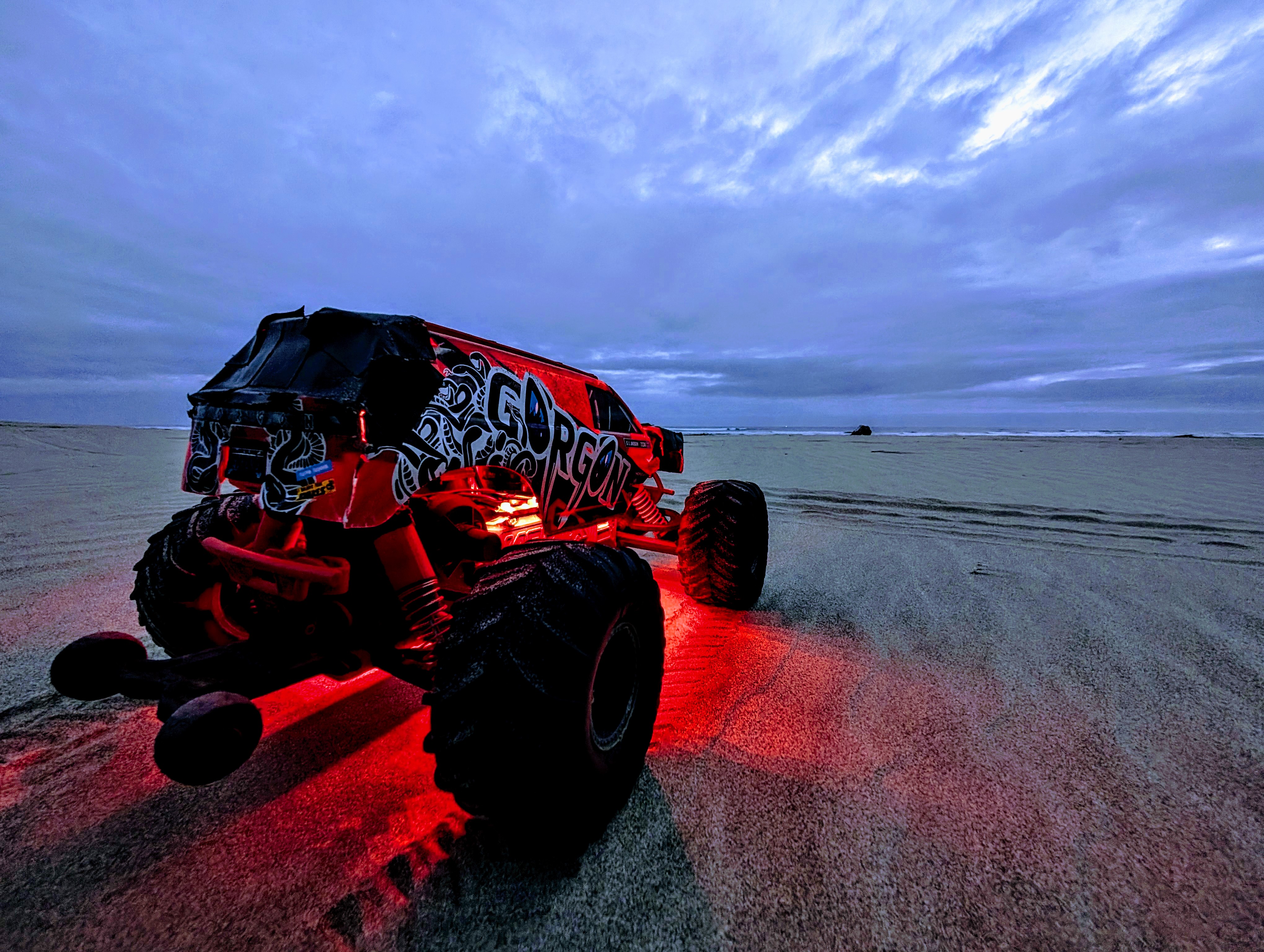Arrma Gorgon - Dual Sided LED Under Glow Lightbar