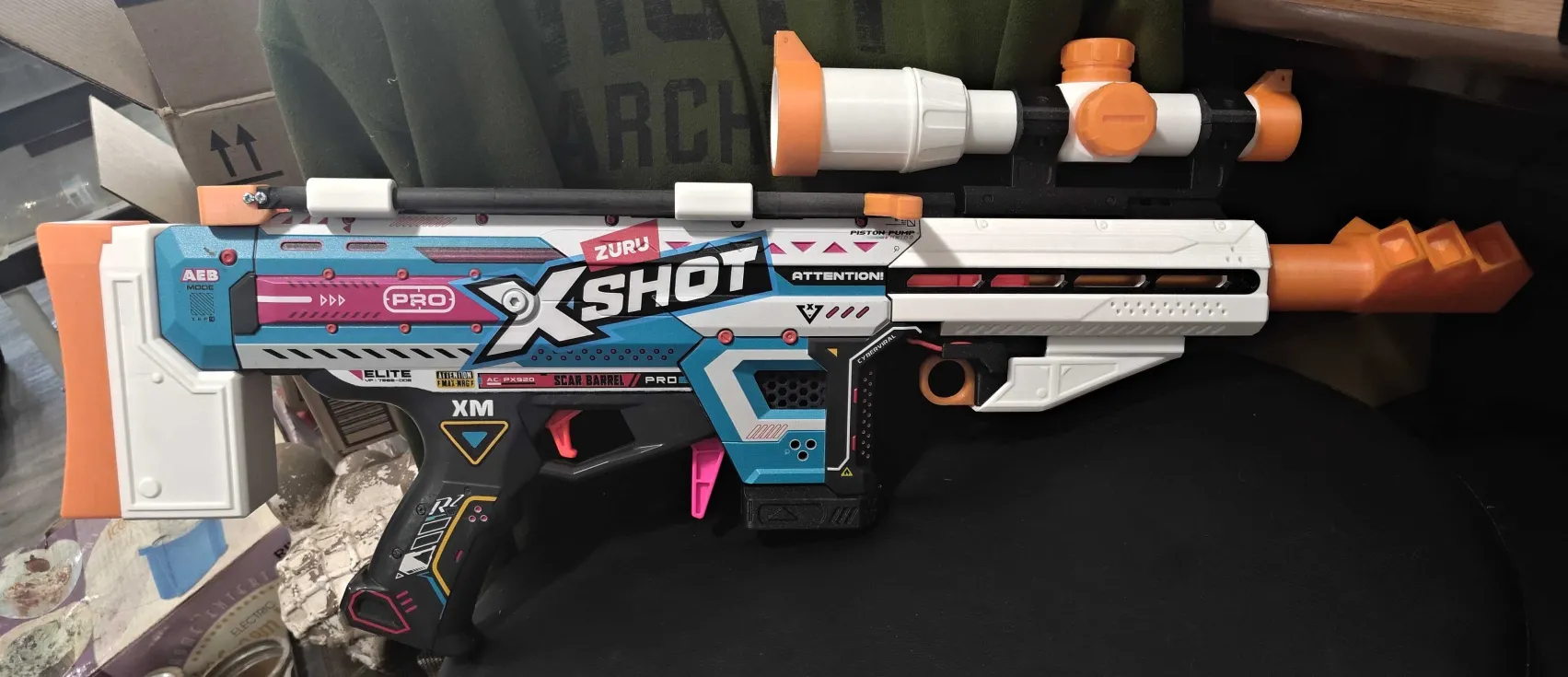 XShot Piston Pump DIY Bullpup Kit
