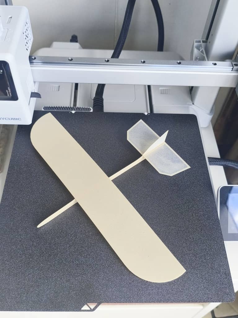 fully printed basic glider