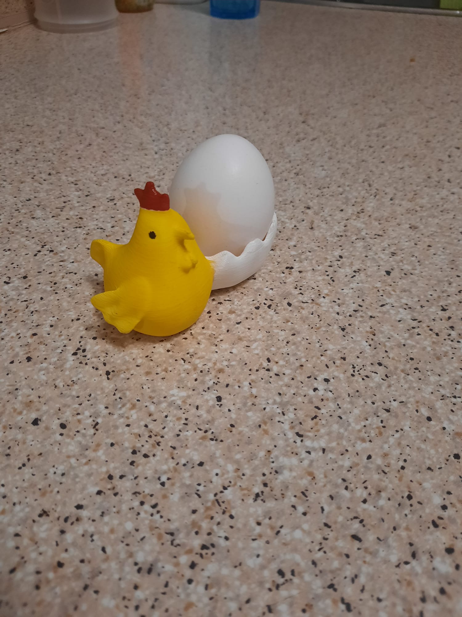 Easter decoration(chicken with egg) 3D model